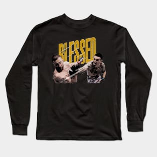 blessed max holloway last punch Long Sleeve T-Shirt